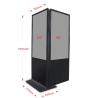 Buy cheap Floor Standing LCD Totem Double Side Digital Signage Advertising Display Screen from wholesalers