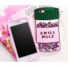 Buy cheap Chill pills love options silicone Case For iPhone 4 5s 6 plus 7 SAMSUNG s5 s4 S6 S7 NOTE 7 3 5 from wholesalers
