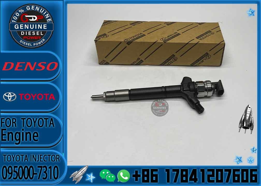 NEW 095000-7310 Fuel Injector 095000 7310 Common Rail Injector 0950007310 for Toyota Auris 2.0 d