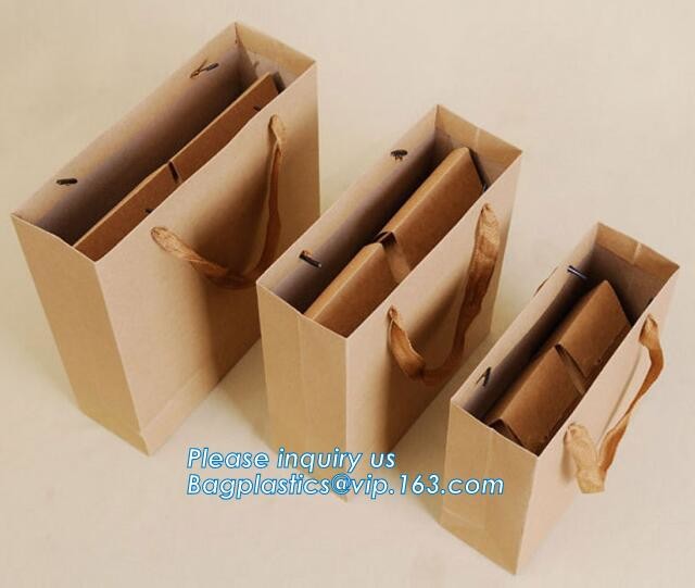 Elegant Embossed For Presents Clothing Wedding Birthday Bridal Baby Shower Paper Gift Bags Modern Fancy Cute Paper Premi