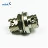 Buy cheap Round Head FC Fiber Optic Adapter Accessory Red Plastic Jacket from wholesalers