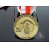 Buy cheap Horse Design Custom Medal Maker , Gold Award Medal For Races Environmental Friendly from wholesalers