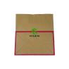 Buy cheap Restaurant Flat Paper Handle Shopping Bags Food Grade For Taking Away Burger from wholesalers