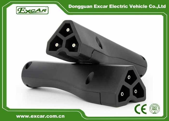 Triangle Handle Connector 48V Golf Cart Charger Plug For EZGO RXV 3Pin