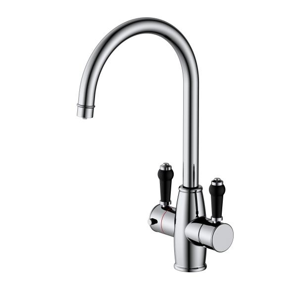 Kitchen Instant Hot Water Tap with Brass Material - 3 Years - Efficient