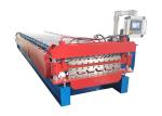 Double Layer Metal Roof Portable Roof Panel Rollforming Machine For Color Steel
