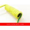 Buy cheap Long Flex Life Spiral Cable With Oil Resistant PVC Insulation For Instrumentation from wholesalers