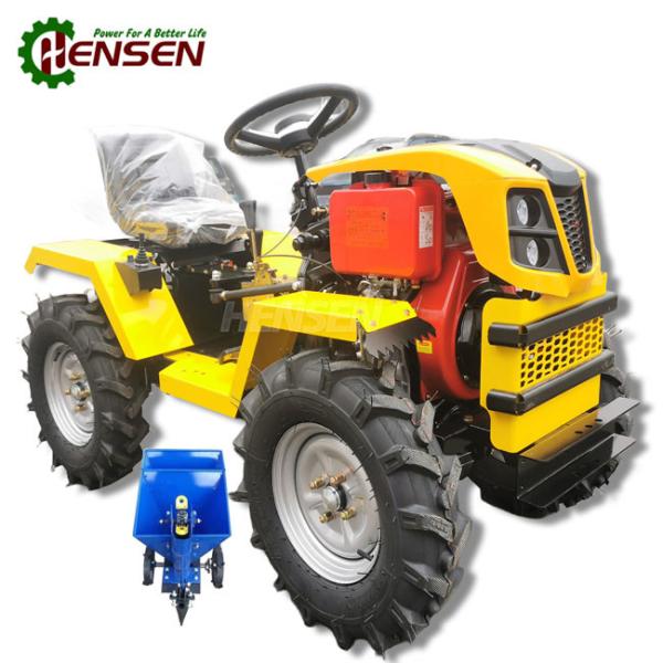 Buy cheap Convertible 4WD Diesel Mini Tractor With Potato Seeder CE Certified from wholesalers