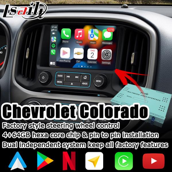 Buy cheap Carplay android auto Box Video Interface / Chevrolet Colorado Mirror Link Navigation from wholesalers