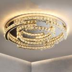 Luxury Crystal Ceiling Lamp Suitable for Living Room Bar Bedroom Ceiling Lamp(WH