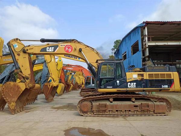 Buy cheap Medium Used 349 CAT Excavator Lifting Carrying Construction from wholesalers