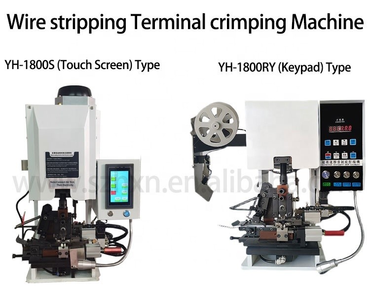 Buy cheap Multi-core Cable Stripping and Crimping Machine with Touch Screen Terminal YH-2000S from wholesalers