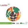 Buy cheap Round Shape Reusable Bamboo Dinner Plates Smooth Surface For Dining / Kitchen from wholesalers