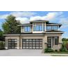 Buy cheap 380V Automatic Garage Door Black Sectional Panel 5mm Frosted Glass from wholesalers
