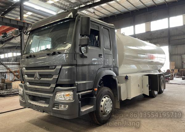 Buy cheap 20cbm Sinotruck HOWO 6X4 371HP LPG Gas Tanker Truck from wholesalers