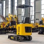 Energy Efficient Roadworks Mini Hydraulic Excavator 3.5-10T Lightweight