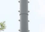 Galvanized Steel Monopole Tower, Telecommunication Mobile Cell Phone Tower