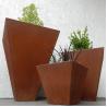 Buy cheap Customizable Large Corten Steel Tree Planters for garden SGS TUV CE certified from wholesalers