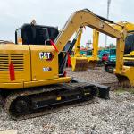 Caterpillar 307E Used Mini Excavator Hydraulic 0.33m3 Bucket Capacity