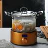 Buy cheap Kitchenware 5L Borosilicate Transparent Glass Soup Pot from wholesalers