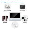 Buy cheap 7 Inch 4 Wire Cable Villa Home Door Camera Ring Video Doorbell with Stainless Steel Intercom System from wholesalers