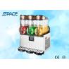 Buy cheap Triple Bowl Frozen Drink Slush Machine , Frozen Beverage Machine High Efficiency from wholesalers