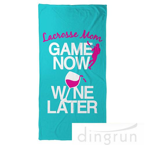 Buy cheap Premium 100% Cotton Adult Beach Towels Full Color Reactive Custom Printed from wholesalers