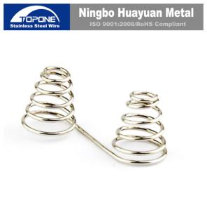 China Internal Stainless Steel Bending Wire Coil Compression Springs Torsion Load on sale