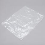 Simple Food Safe Storage Bags , Rolled Food Grade Clear Bags 10" X 14"