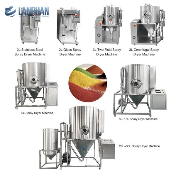 5l Industrial Spray Dryer Machine Chemical Milk Powder Spray Dryer Spray Drying