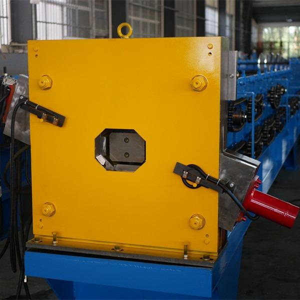 Buy cheap Rain Water Steel Downspout Roll Forming Machine With Elbow Chain Drive from wholesalers