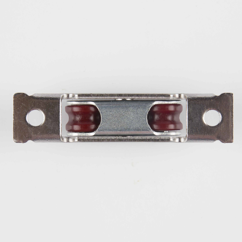 Iron Wheel Material Double Metal Roller-Groove Pulley for Durable UPVC Sliding Window