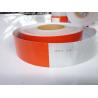 Buy cheap High Visibility Red White Reflective Tape For Vehicle 6 Inchx6 Inch from wholesalers