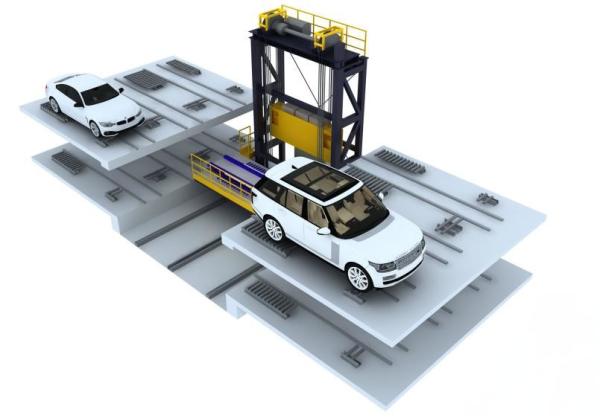 Buy cheap 80 Vehicles Intelligent Car Parking System 10 Levels Smart Car Parking from wholesalers