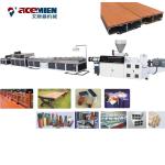Buy cheap Plastic Profile WPC Extrusion Machine , PVC Wood Tile Die Extrusion Line from wholesalers