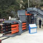 Highly 9000 KG Horizontal Hydraulic Baling Baler Press Machine For Waste Paper