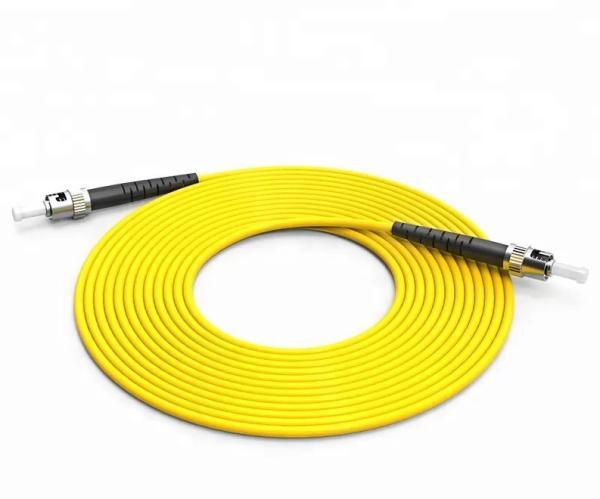 Buy cheap G652D 0.3mm Single mode simplex ST ST Fiber Optic Patch Cords from wholesalers