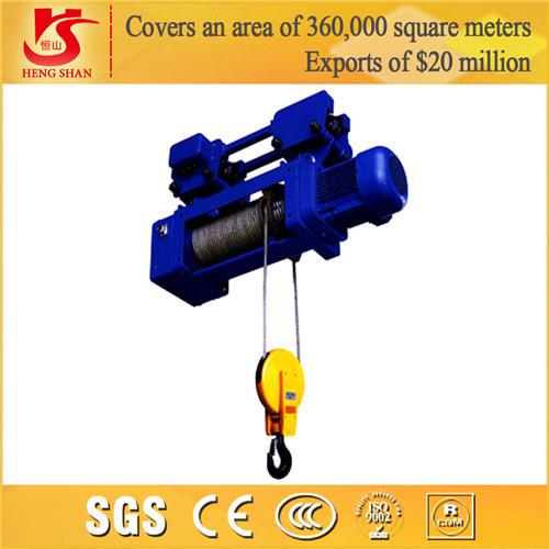 Buy cheap Low headroom compact underslung running remote control duty electric hoist from wholesalers
