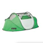 135*230*89CM 2-Person Fiberglass Green Waterproof Polyester Pop Up Camping Tent