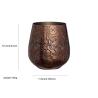 Buy cheap Stainless Steel Unbreakable Wine Glasses Premium 18/8 Stainless Steel Stemless Portable Wine Tumbler from wholesalers