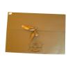 Buy cheap Recyle Paper bag logo foil stamp matt finish varnish ribbon colure for gift packing from wholesalers