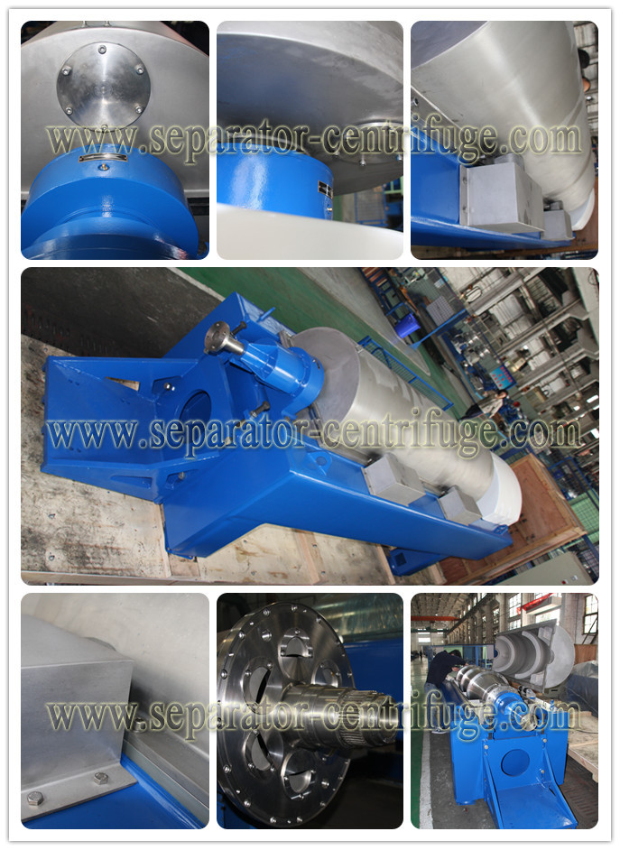 Scroll Discharge Centrifuge 3 Phase Decanter Centrifuge Decanting Machine