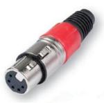 Microphone Cannon 5 Pin XLR Female Connector Plug RoHs CE Certification