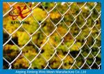 School Chain Link Fence / Hot Dipped Galvanized Chain Link Security Fence