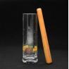 Buy cheap 8" Cylinder Crystal Cocktail Glasses With Wood Pestle from wholesalers