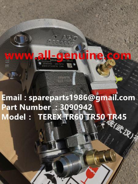 CUMMINS 3090942 FUEL PUMP TEREX DUMP TRUCK TR35 TR50 TR60 TR100 3305B 3305F 3303