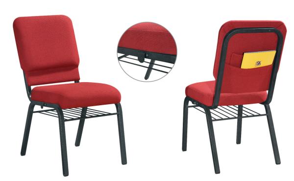 Buy cheap Banquet Hall Stacking Church Chair Stackable Auditorium Chairs 5.5kgs from wholesalers