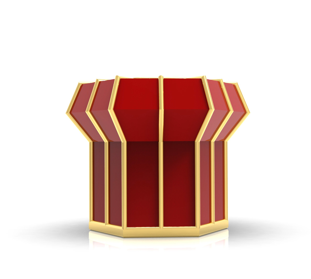 OEM Non Refillable Electroplating Zamak Perfume Caps