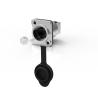 Buy cheap Electrical Waterproof Rj45 Female Connector Outdoor Industrial Chassis Connector from wholesalers