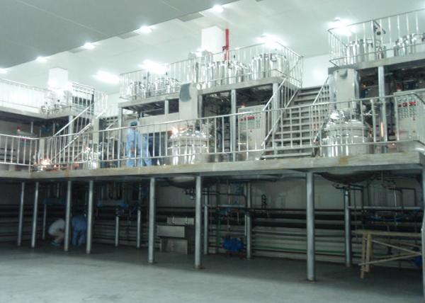 Buy cheap High Speed Liquid Soap Production Line / Industrial Liquid Detergent Plant from wholesalers